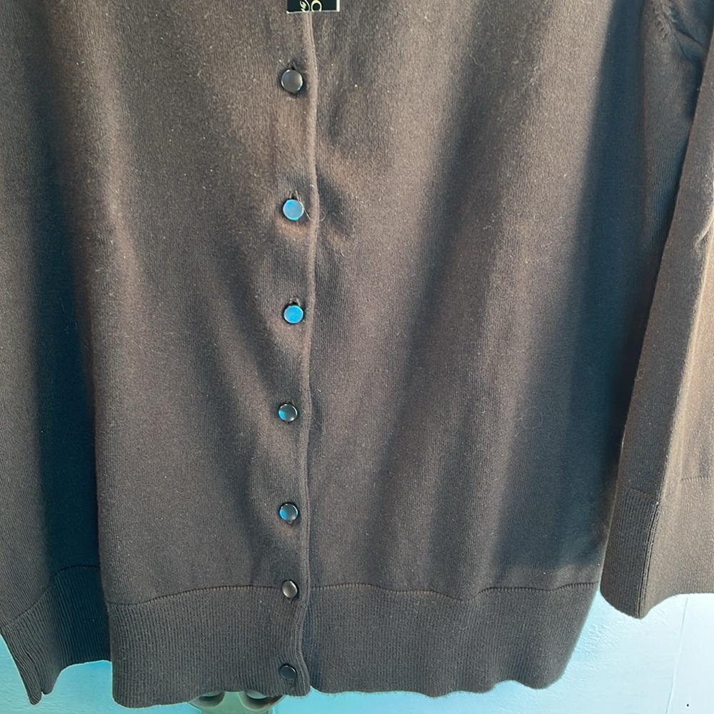 Talbots NWT 9 Button Front Cardigan M - Picture 3 of 7